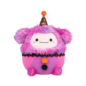 NEW Squishmallows plush12" Inch Woxie the Magenta Bigfoot Cute Cone Hat Doll